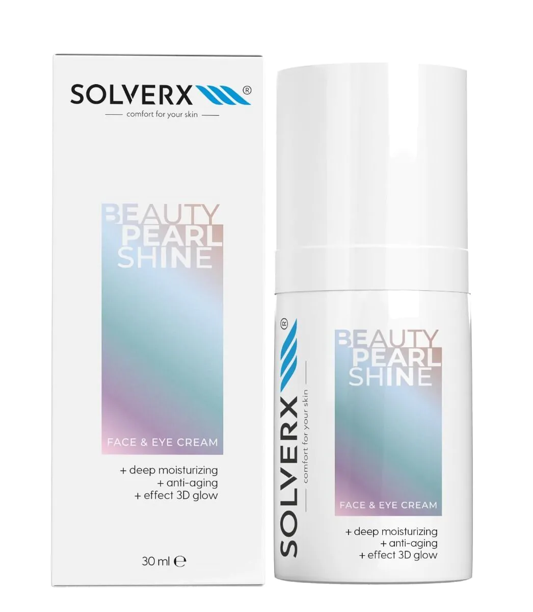 Solverx Beauty Pearl Shine Krem do twarzy i pod oczy