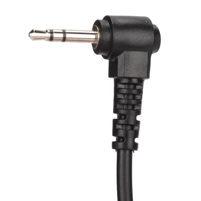 Auriculares para walkie-talkie con conector de 2,5 mm, radio bidireccional con micrófono para Motorola TLKR T80 T60 T5 T7 T3 T4 SURENHAP