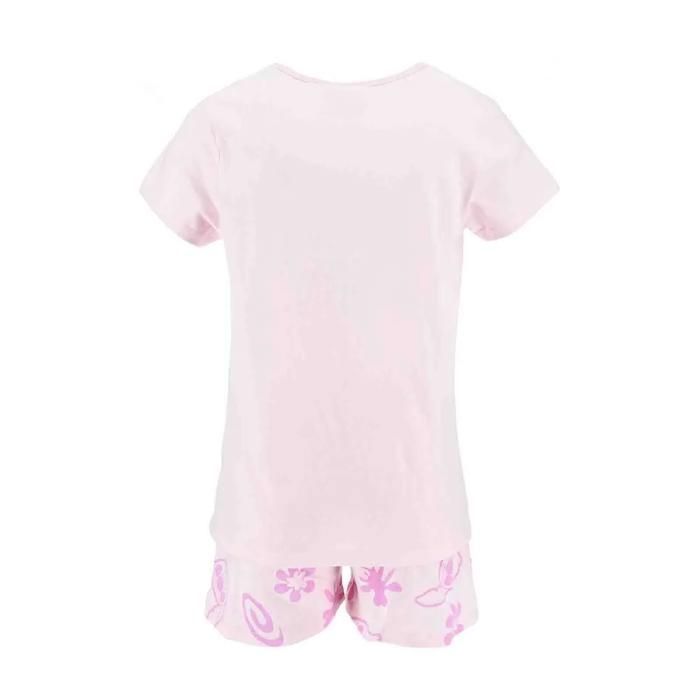 Pijama corto de algodón para niña 