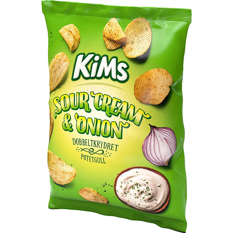 Crema fresca y cebolla de Kim's (200 g)