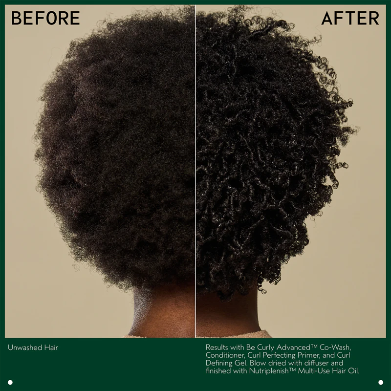 condicionador hidratante Aveda Be Curly Advanced™ é ideal para cabelos cacheados.