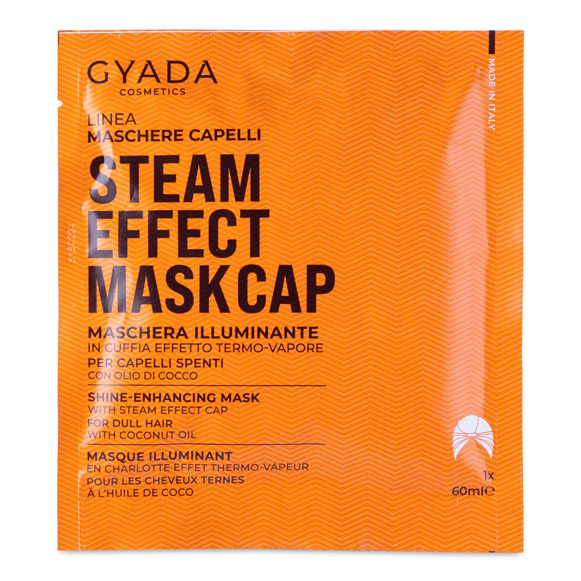 Maschere Capelli in Tessuto Maschera Illuminante In Cuffia Effetto Termo-Vapore - Maschera Illuminante Capelli