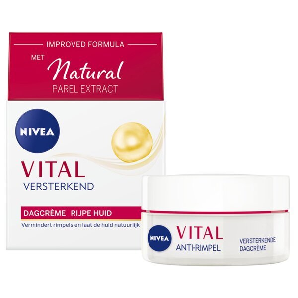 NIVEA Vital дневна крема против бора 65+ за јачање коже<br>50ml