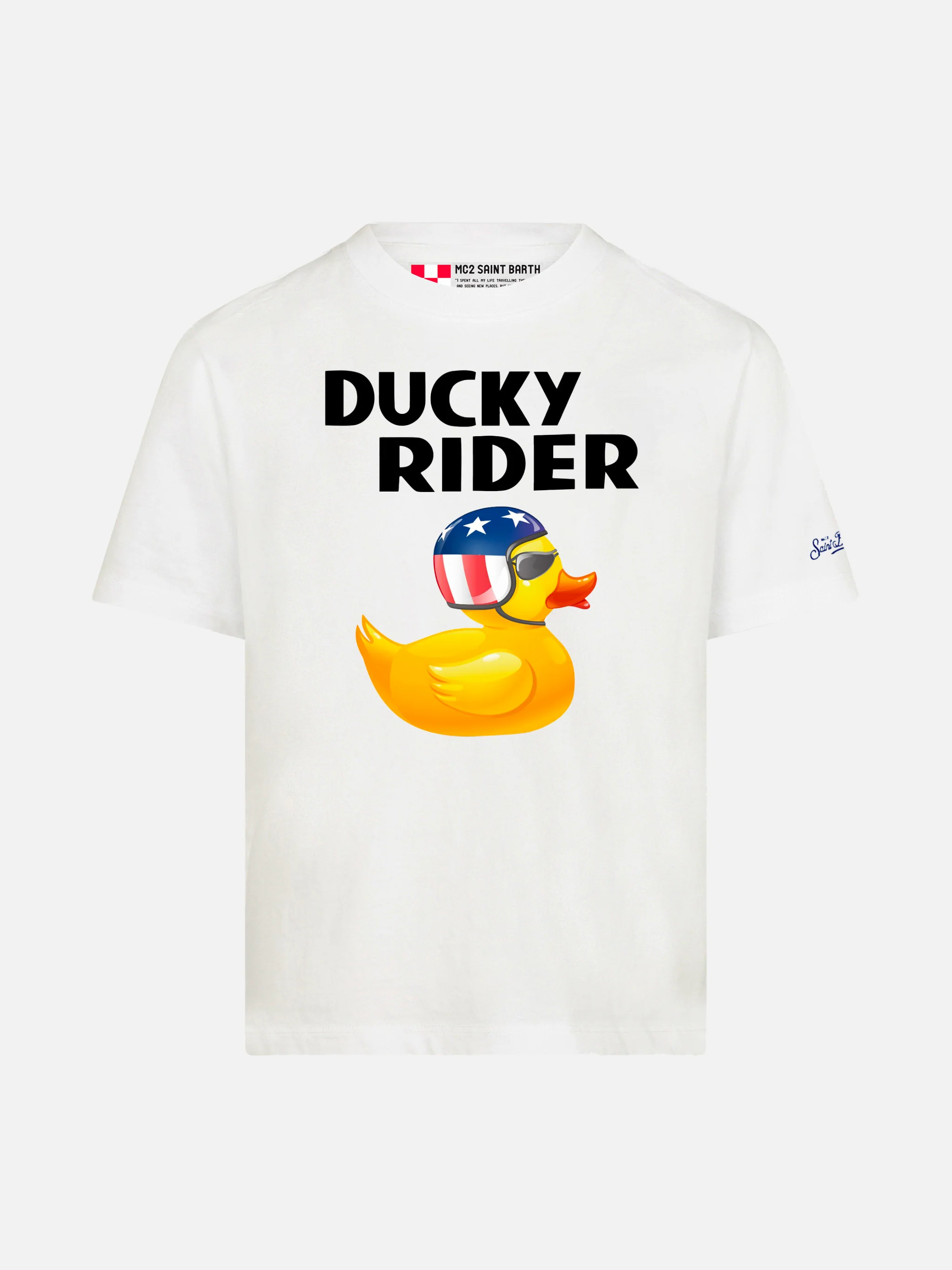 Ducky Rider baby t-shirt
