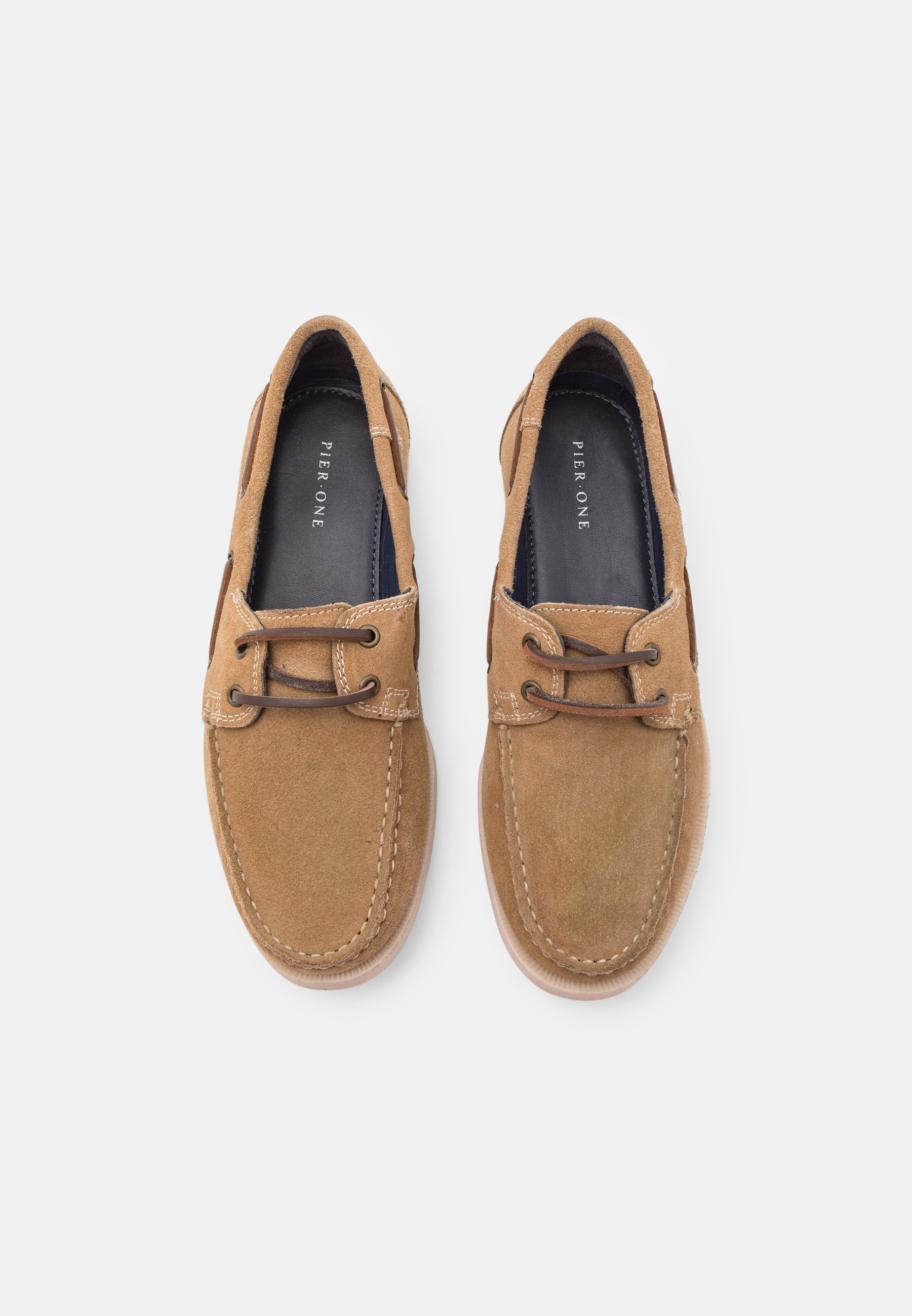 Pier One UNISEX - Scarpe da barca - beige