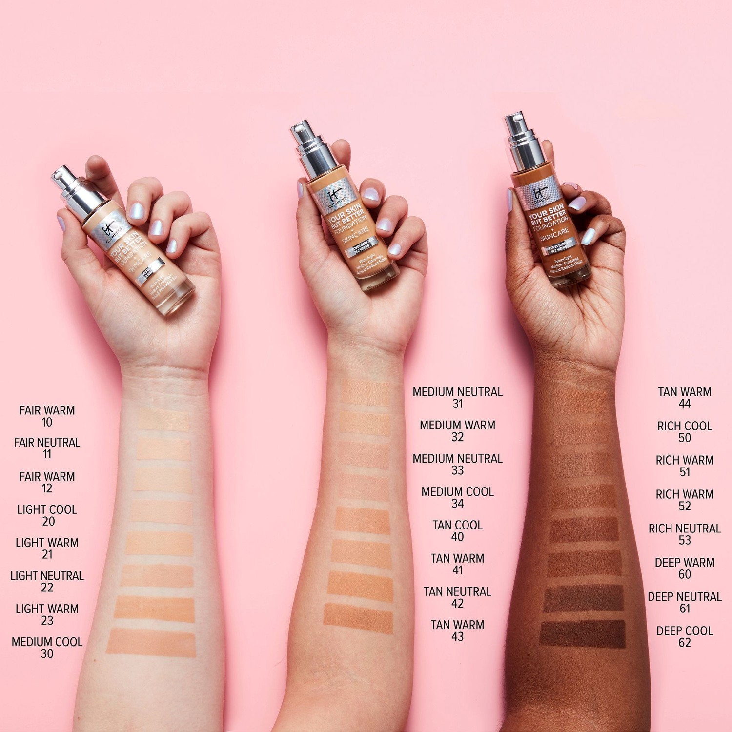 IT Cosmetics Foundation + Skincare