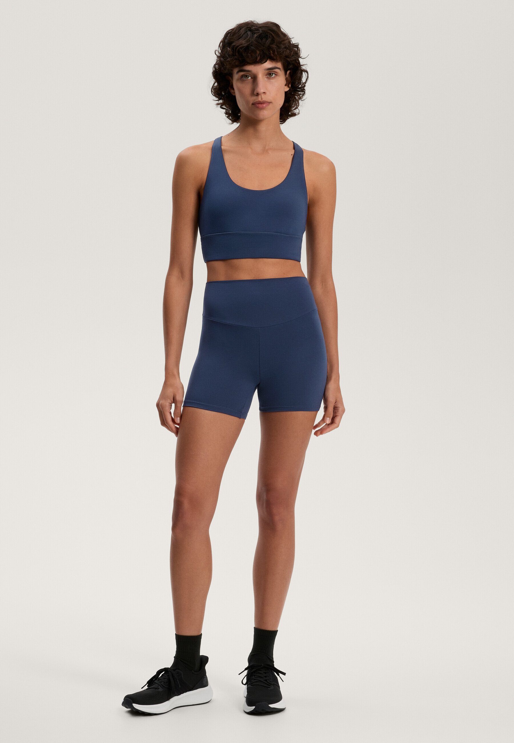 OYSHO COMFORTLUX HIGH-RISE HOT - Leggings - dunkelblau