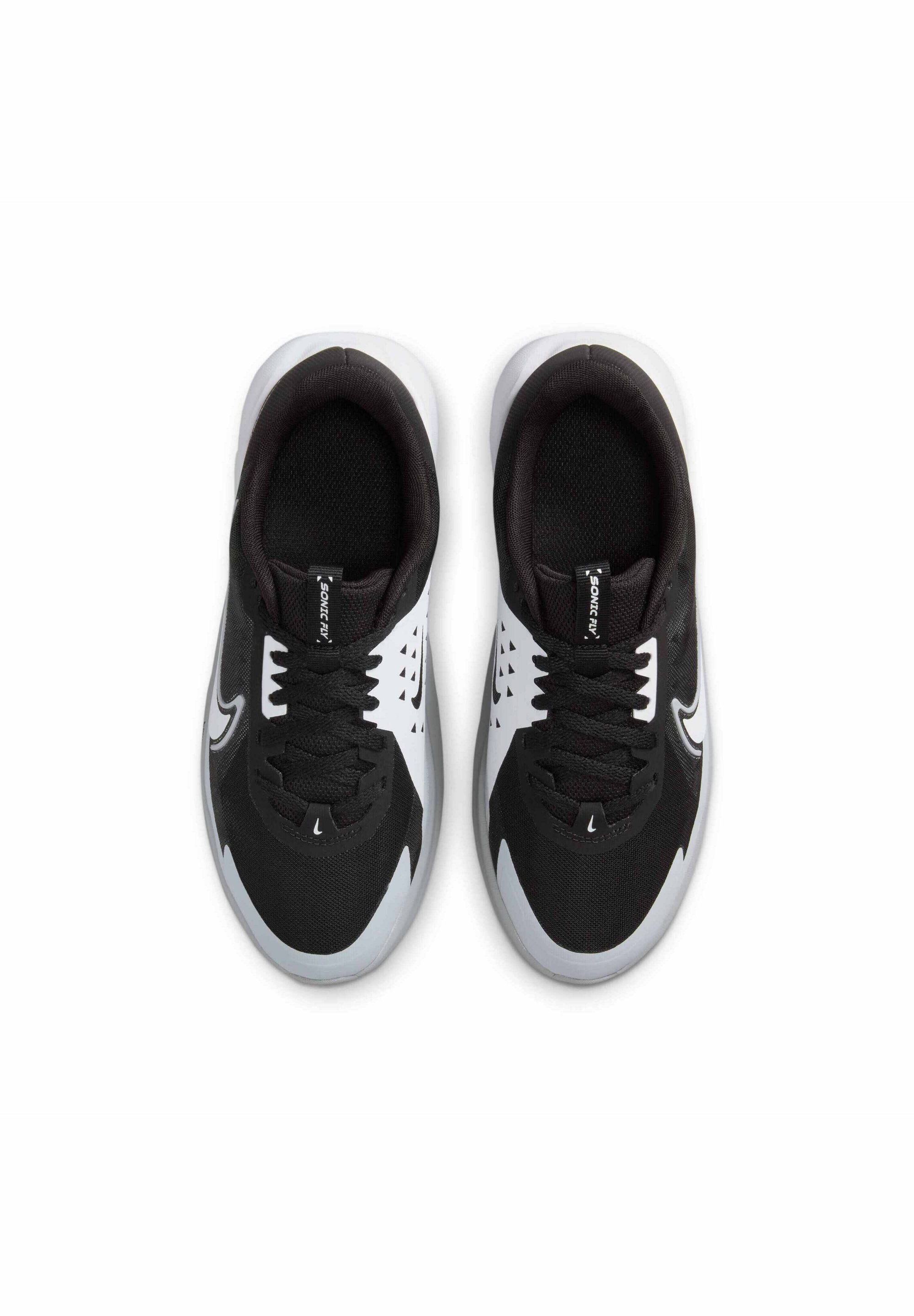 Nike Performance SONIC FLY - Hardloopschoenen voor op de weg - zwart wolfgrijs wit