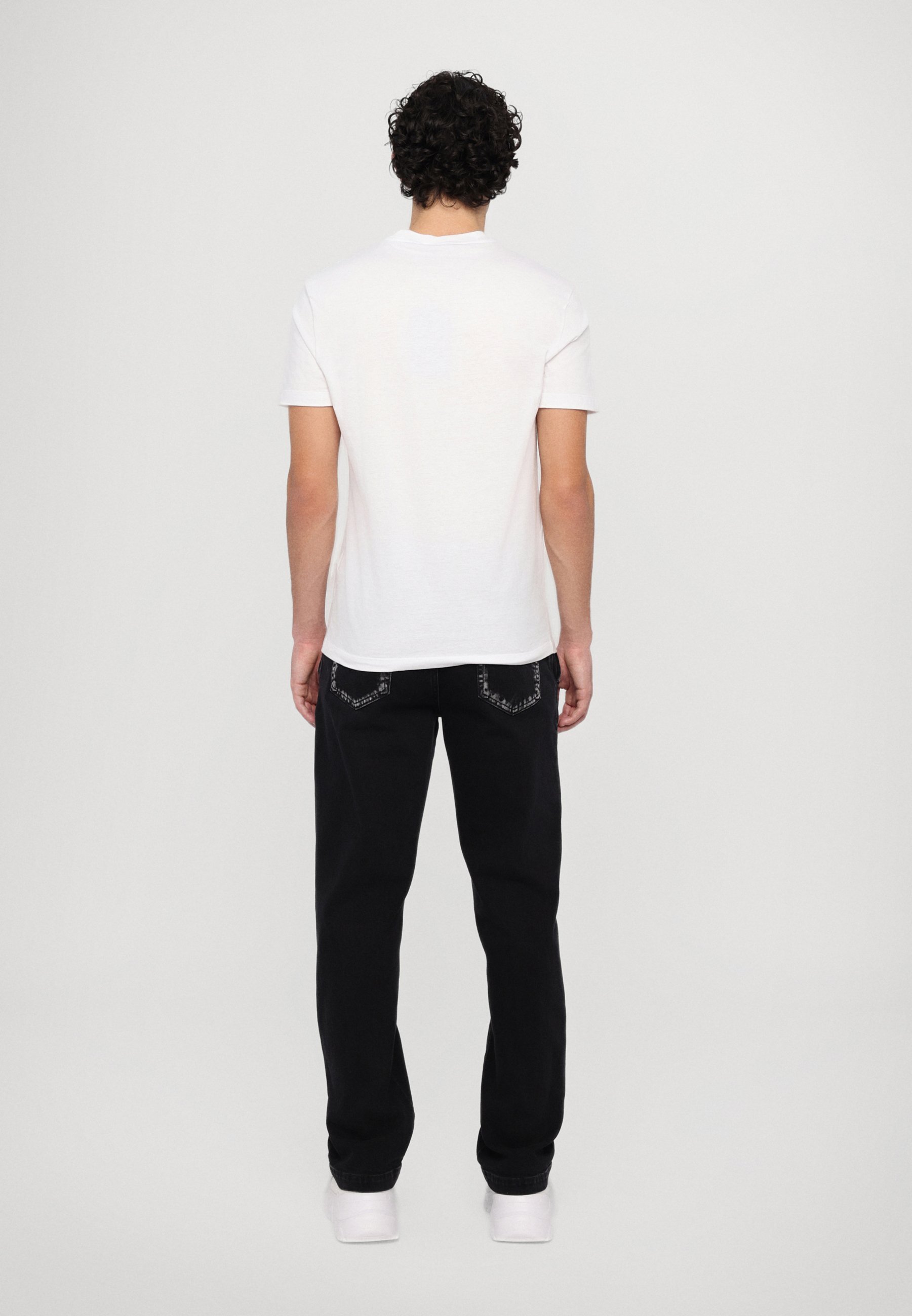 Versace COMPACT MEDUSA POP EMBROIDERY - Basic T-shirt - optisch wit