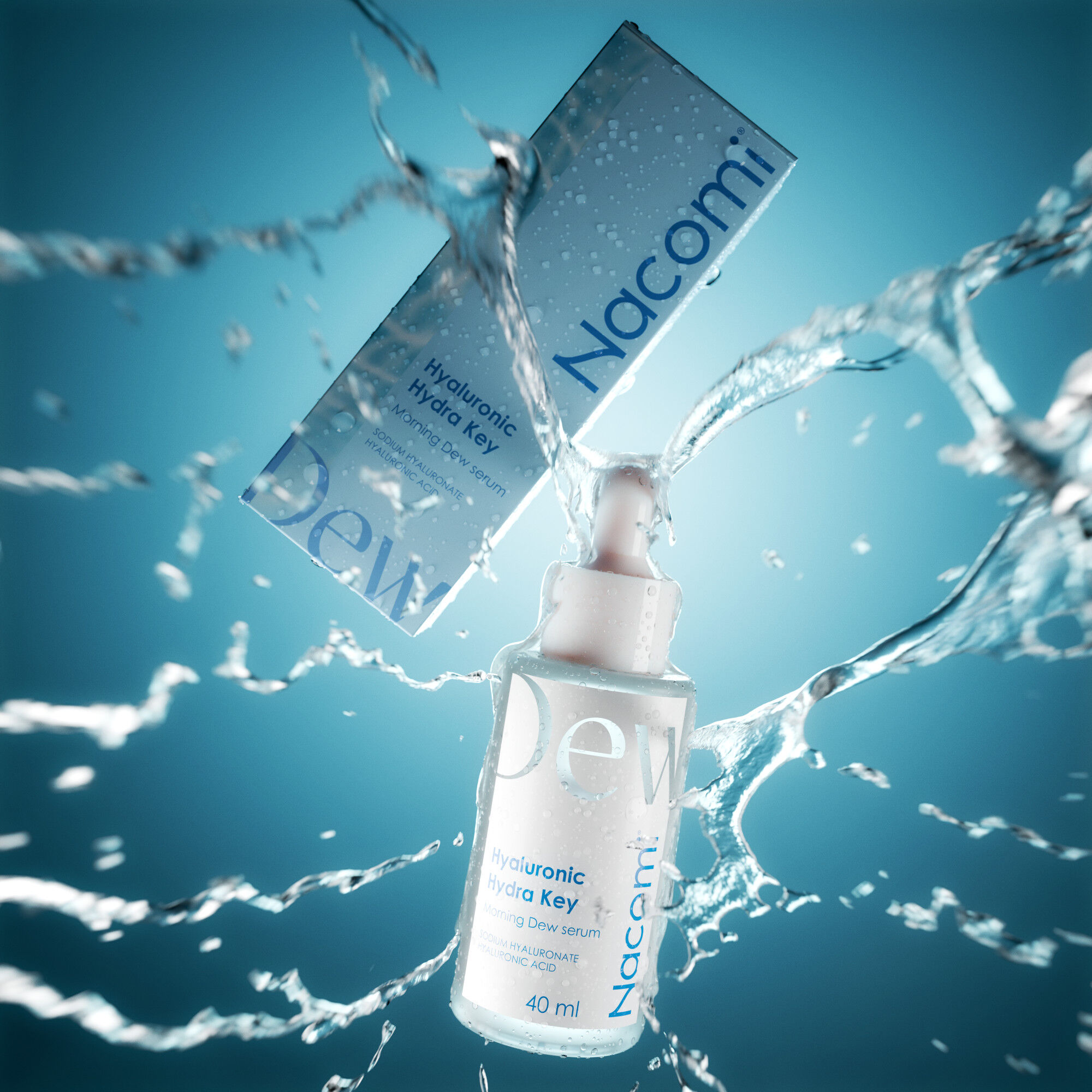Nacomi Hyaluronic Hydra Key – Tiefenwirksames Feuchtigkeitsserum