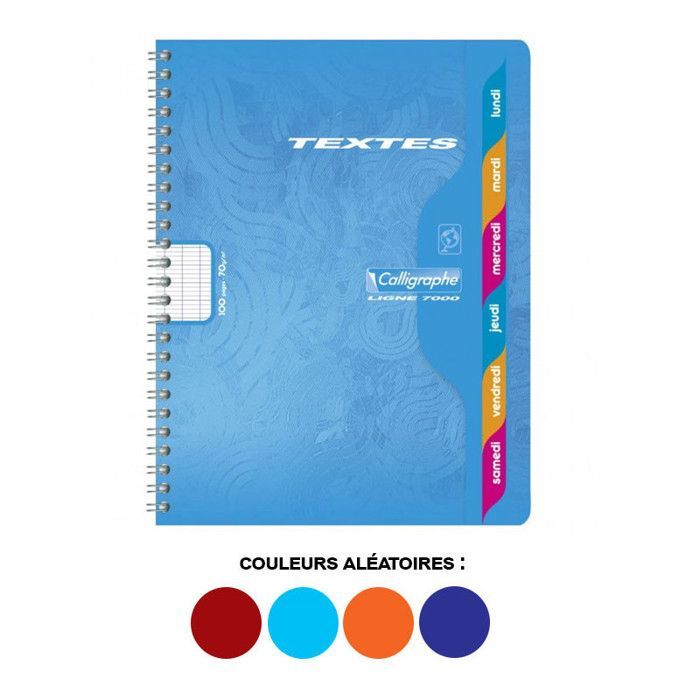Notizbuch – Kalligrafie – 1. Preis – 148 Seiten – 17 x 22 cm – Spiralbindung