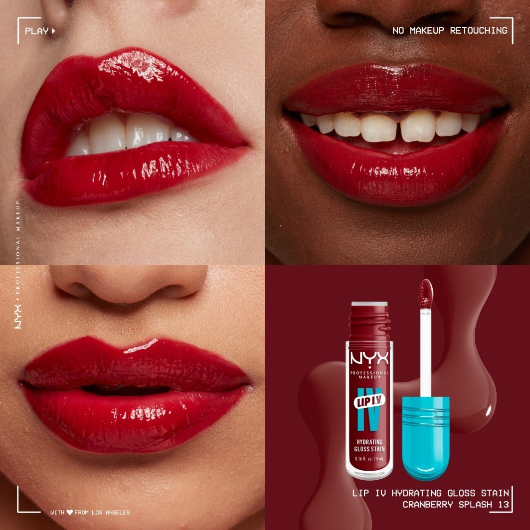 NYX Professional Makeup lūpų blizgis Lip IV - 5 ml