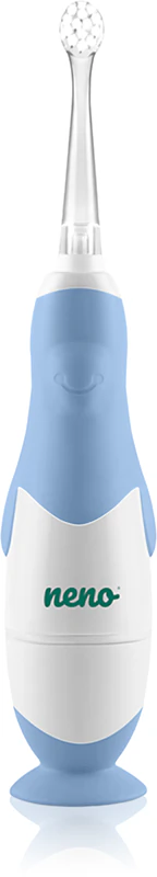 Escova de dentes infantil NENO Denti Blue 0-3 anos, elétrica,
