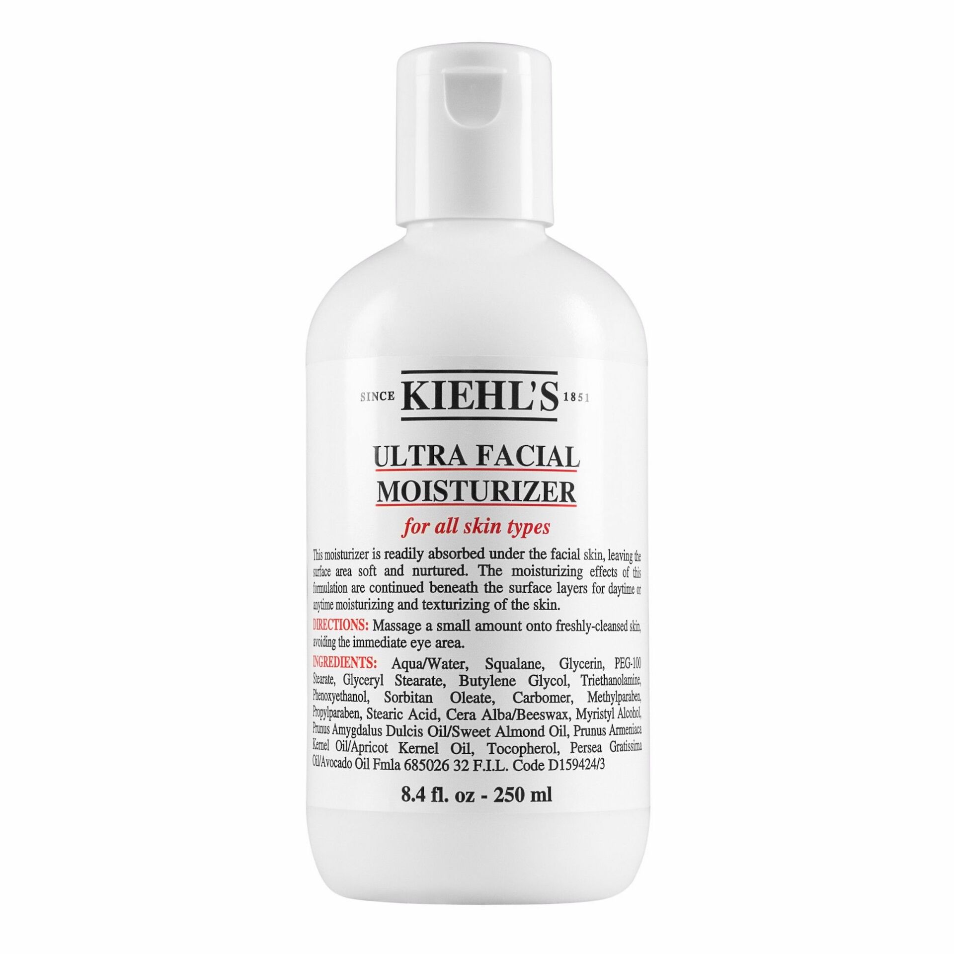 Cremă hidratantă ultra facială 250 ml - Kiehl's