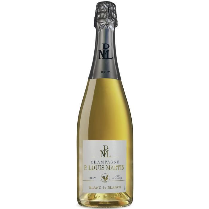 Paul Louis Martin Blanc de Blancs Brut Champanhe - 75 cl