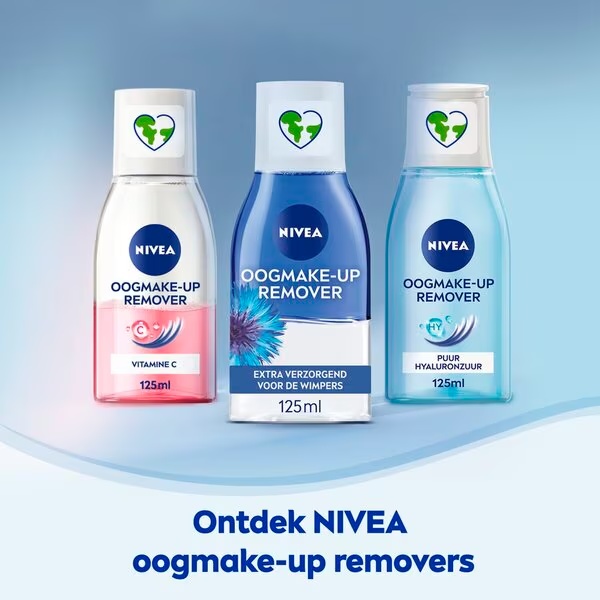 NIVEA odstranjevalec ličil za oči z dvojnim učinkom<br>125 ml - za vse tipe kože