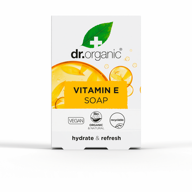 Dr. Organic -saippua E-vitamiinilla 100 g 100 g