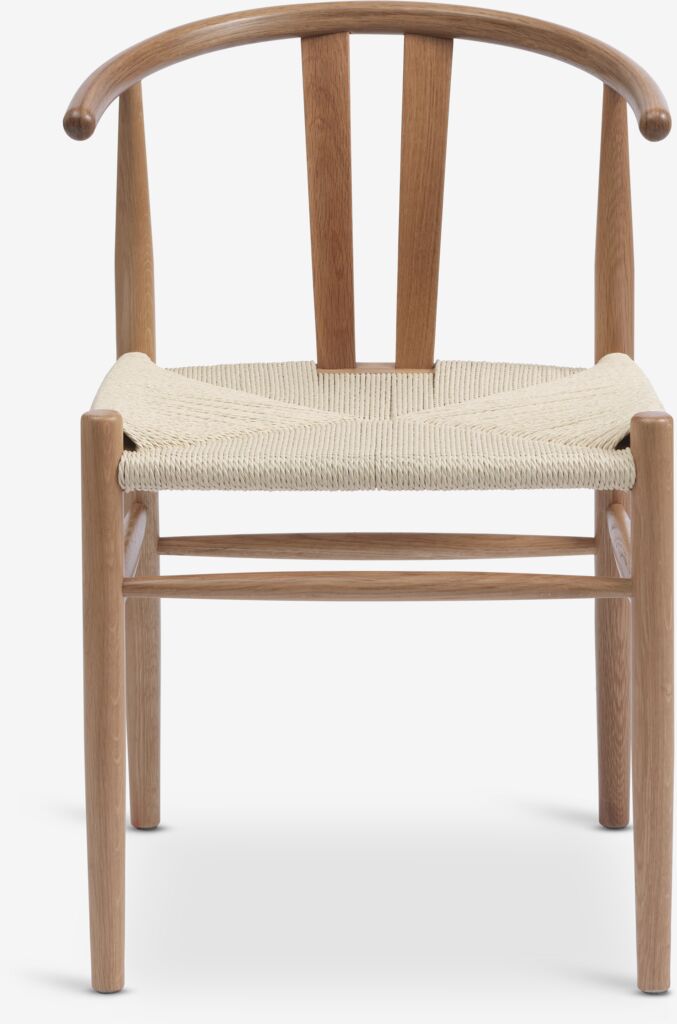 GUDERUP Jedilni stol GUDERUP Hrast/Natur