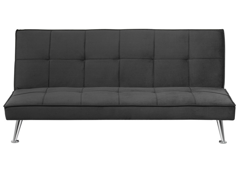 Sofa kanapa rozkładana pikowana szara