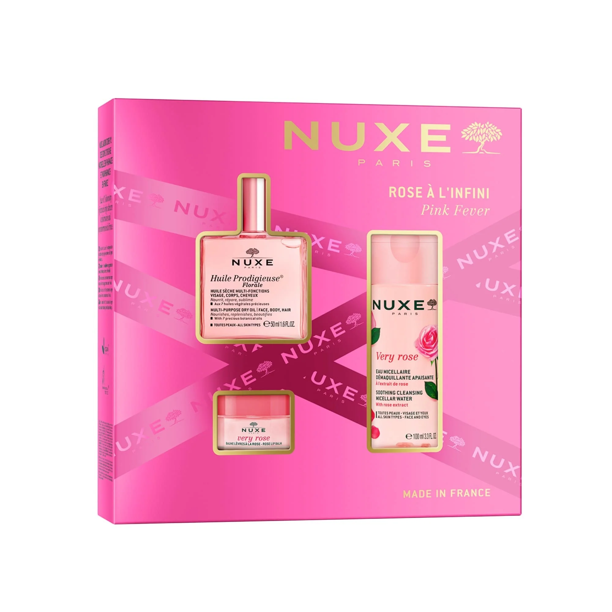 Very Rose Cofanetto Gli Iconici Floral - Cofanetti Viso e Corpo, Olio viso nutriente, Olio Corpo, Olio Capelli