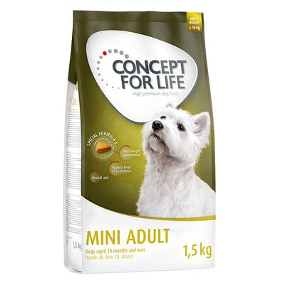 x 1kg/1,5kg Concept for Life Ξηρά Τροφή για Σκύλους - Ειδική Τιμή!*