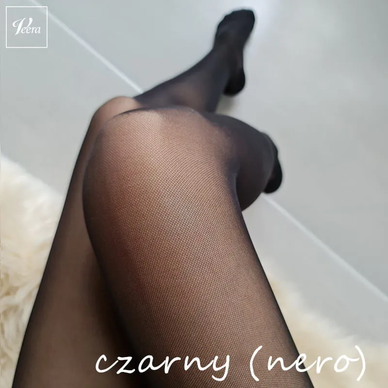 Veera Pończochy przeciwżylakowe 40 DEN, kolor Czarny, rozmiar 1
