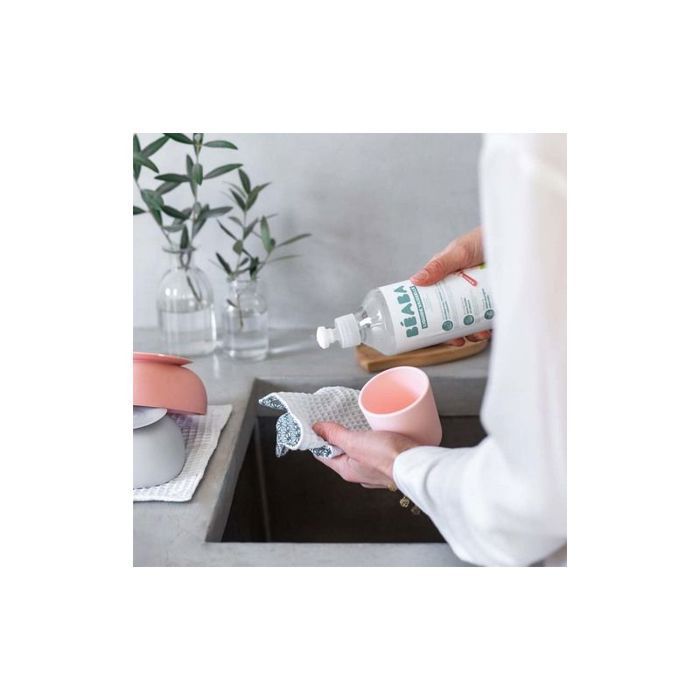 Detergente líquido para lavavajillas Béaba sin perfume, 500 ml