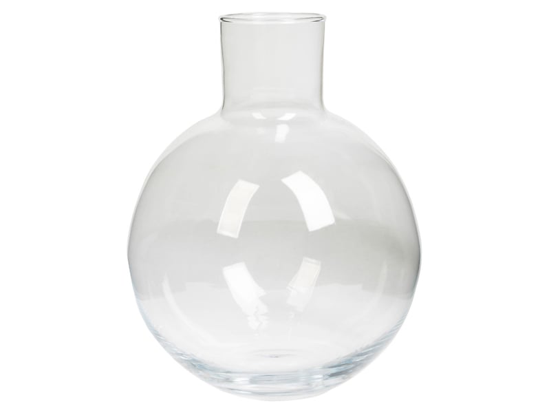 Wazon szklany 25 cm transparentny