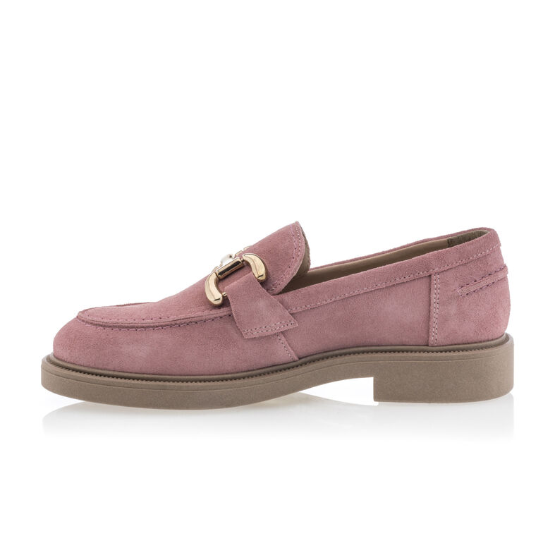 Naisten pinkit loaferit/veneilykengät