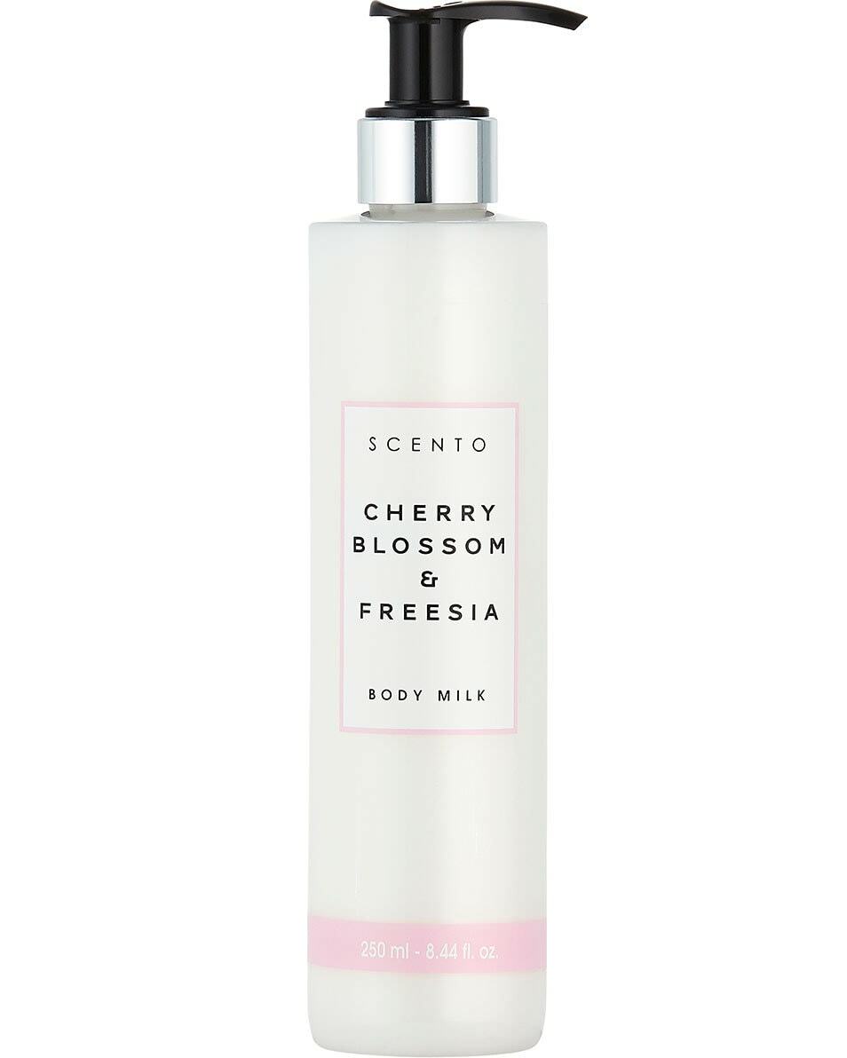 SCENTO CHERRY BLOSSOM & FREESIA BODY MILK
