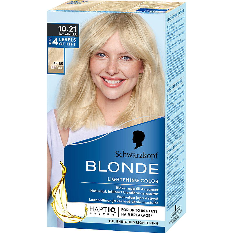 Schwarzkopf hårfarge blond 0.21 Icy Vanilla
