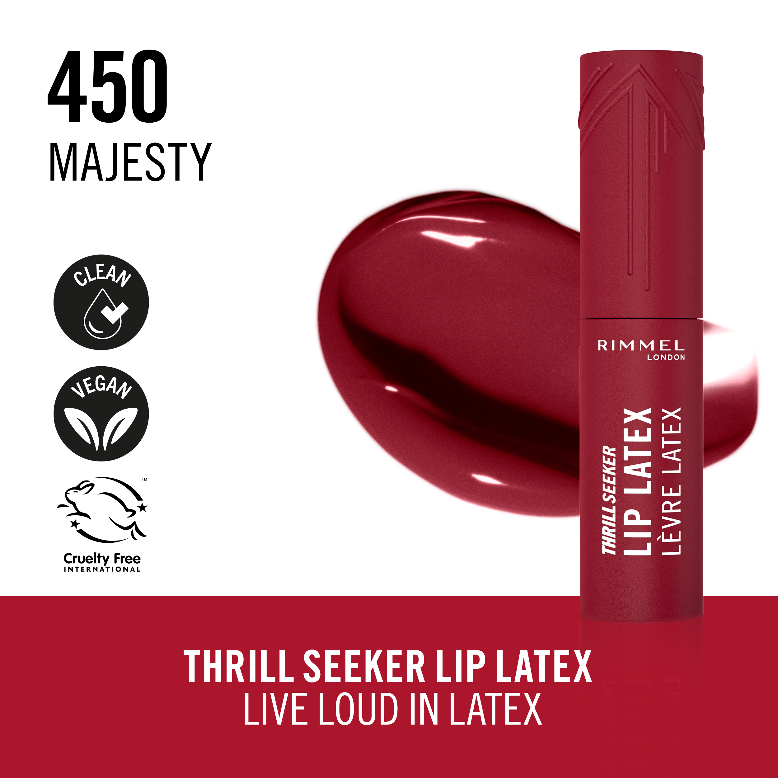 Tekutý rúž Thrill Seeker Lip Latex Tekuté rúže