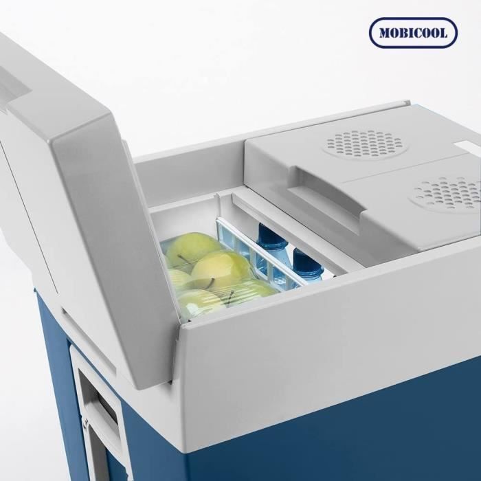 Nevera termoeléctrica de 48 litros con ruedas - MOBICOOL - Azul - Para las 4 estaciones - Autocaravana