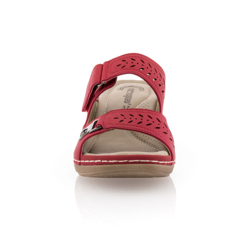 Rote Damen-Mules/Clogs