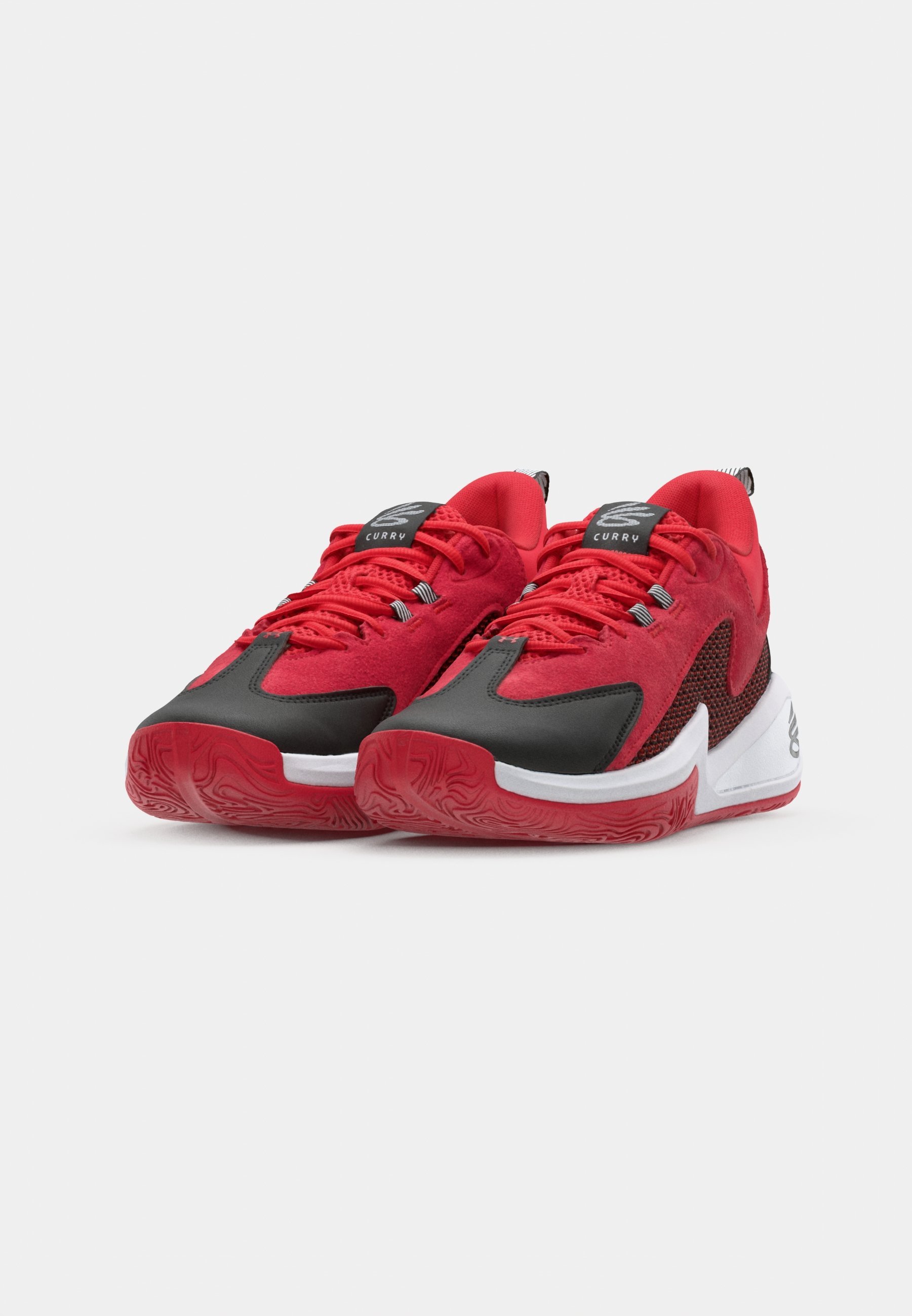 Under Armour CURRY 3Z 25 UNISEX basketbola apavi - sarkani/balti/melni