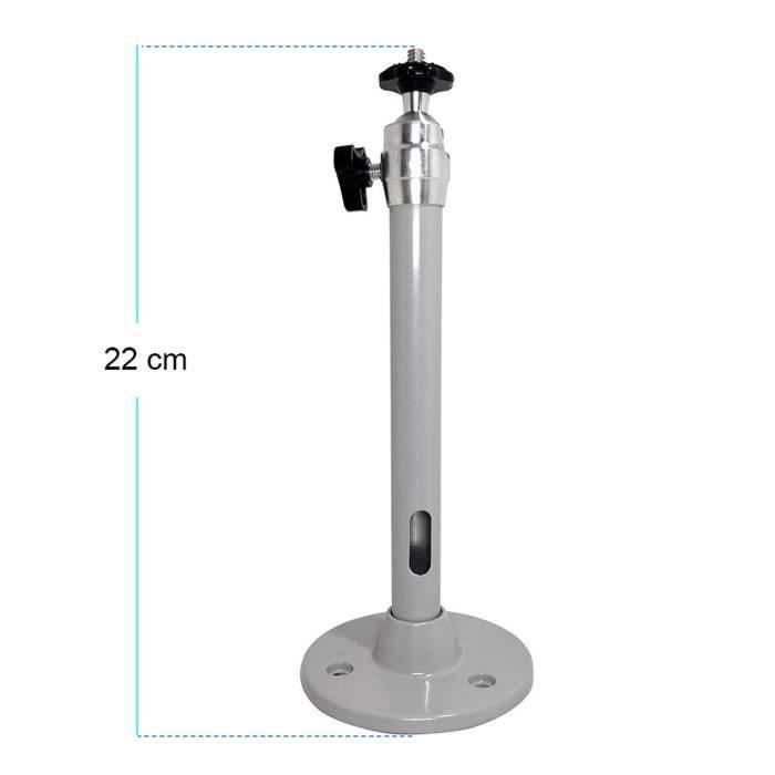 Supporto a soffitto - TBEST - Universale - Regolabile - Alluminio - Argento