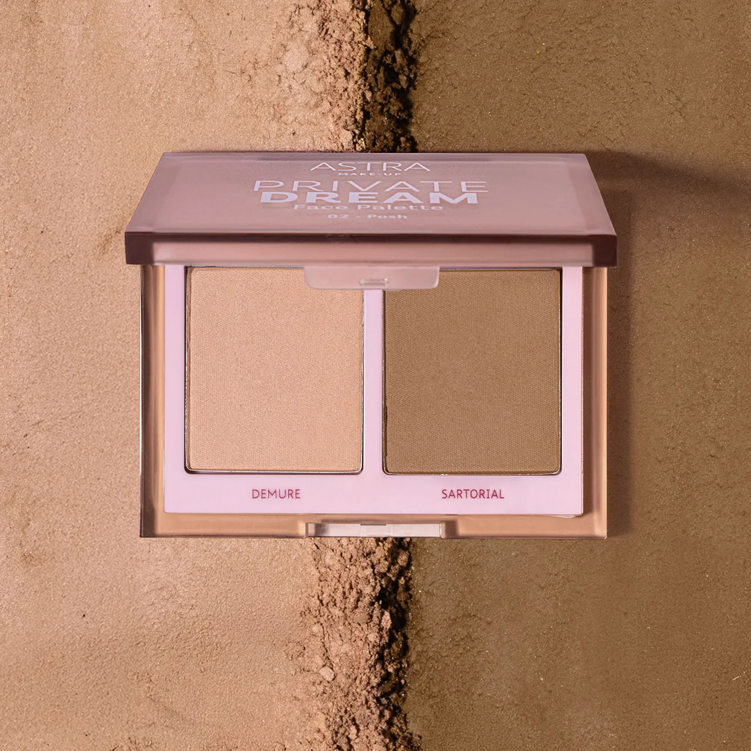 Viso PRIVATE DREAM face palette - Palette viso, Fard compatto, Terra, Contouring Viso