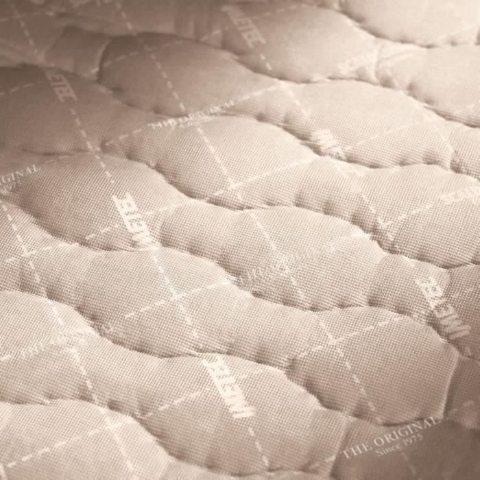 Cubrecolchón calefactable - Imetec - Calentador de cama para cama doble de 150 x 137 cm - 2 controles con 2 ajustes de temperatura - Lavable