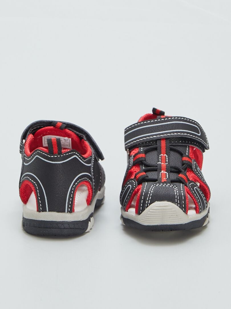 Sportsandalen - ZWART