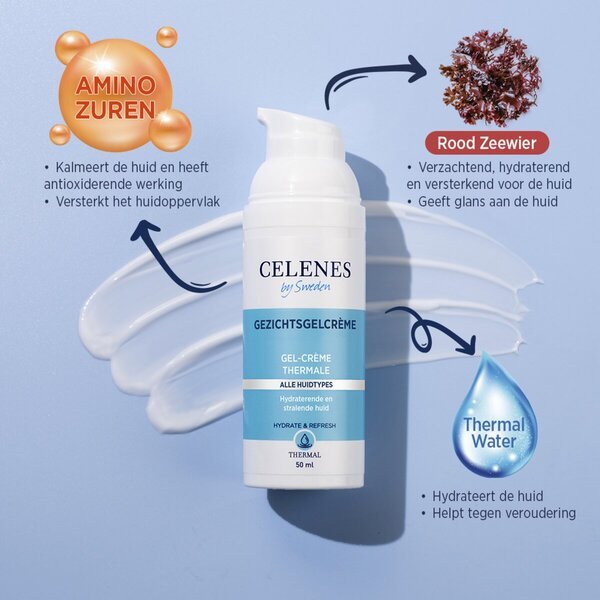 Celenes By Sweden gel krema za obraz<br>50 ml, za vse tipe kože