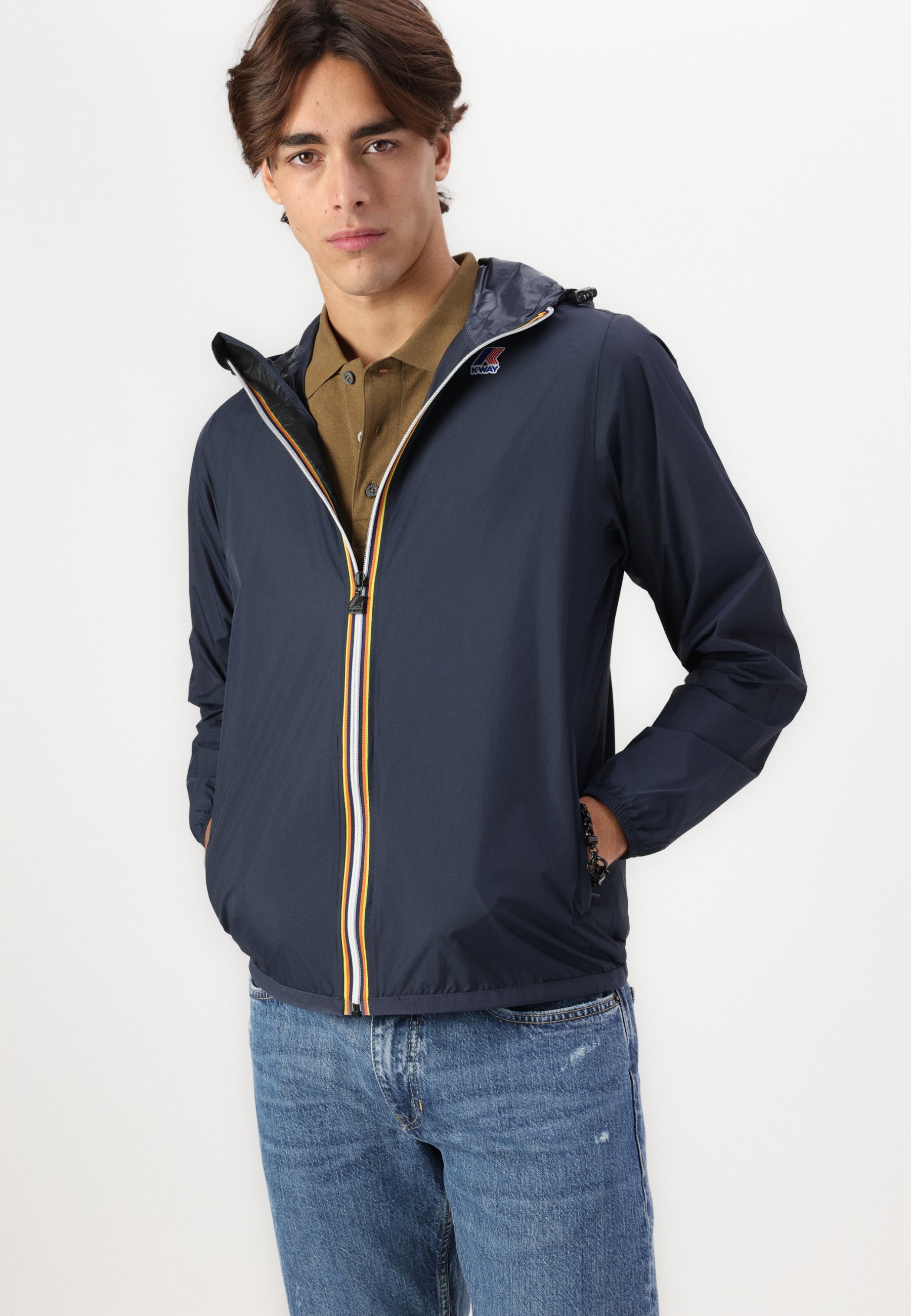 K-Way LE VRAI CLAUDE UNISEX - Sommerjacke - blue deep