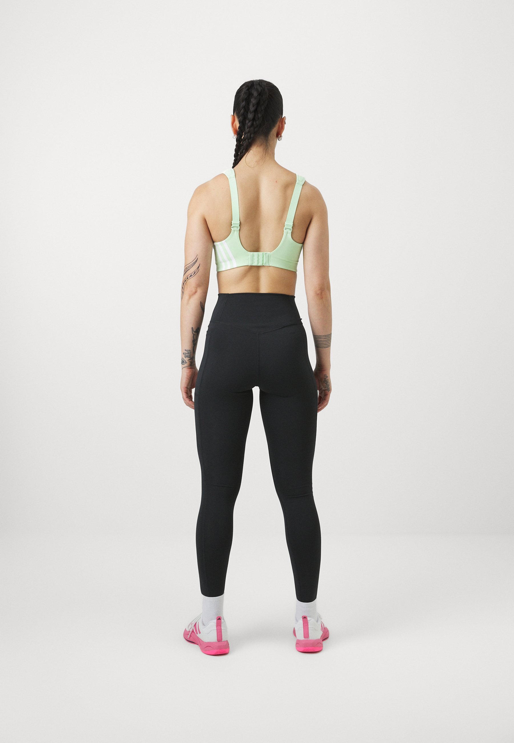 Leginsy adidas Performance - czarne