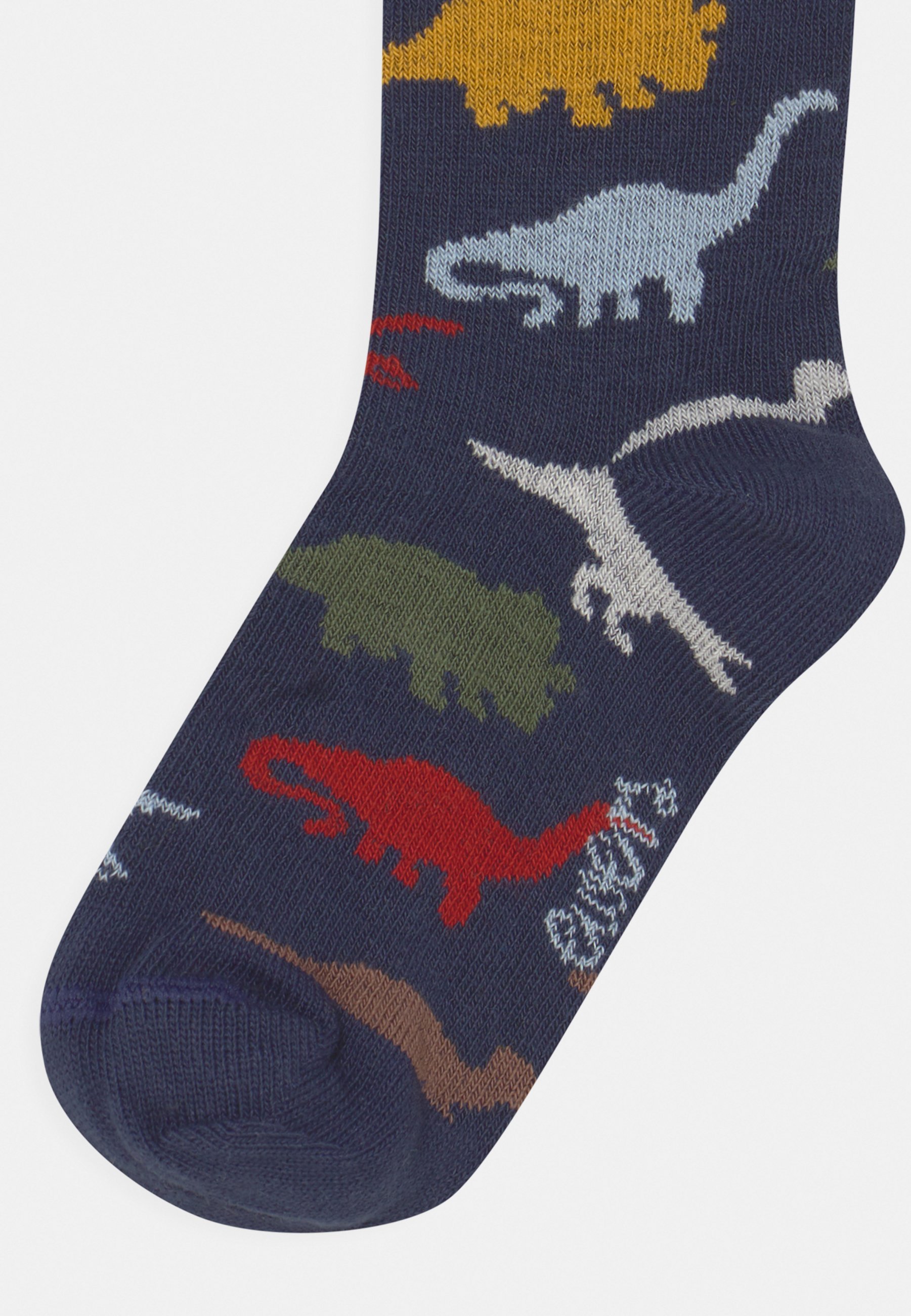 Ewers BOY DINO 6-PACK - Sokken - grijs/donkerblauw