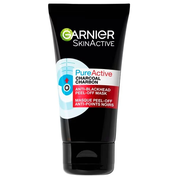 Garnier Skin Naturals maska za lice s aktivnim ugljenom, koja se skida s kože, 50 ml