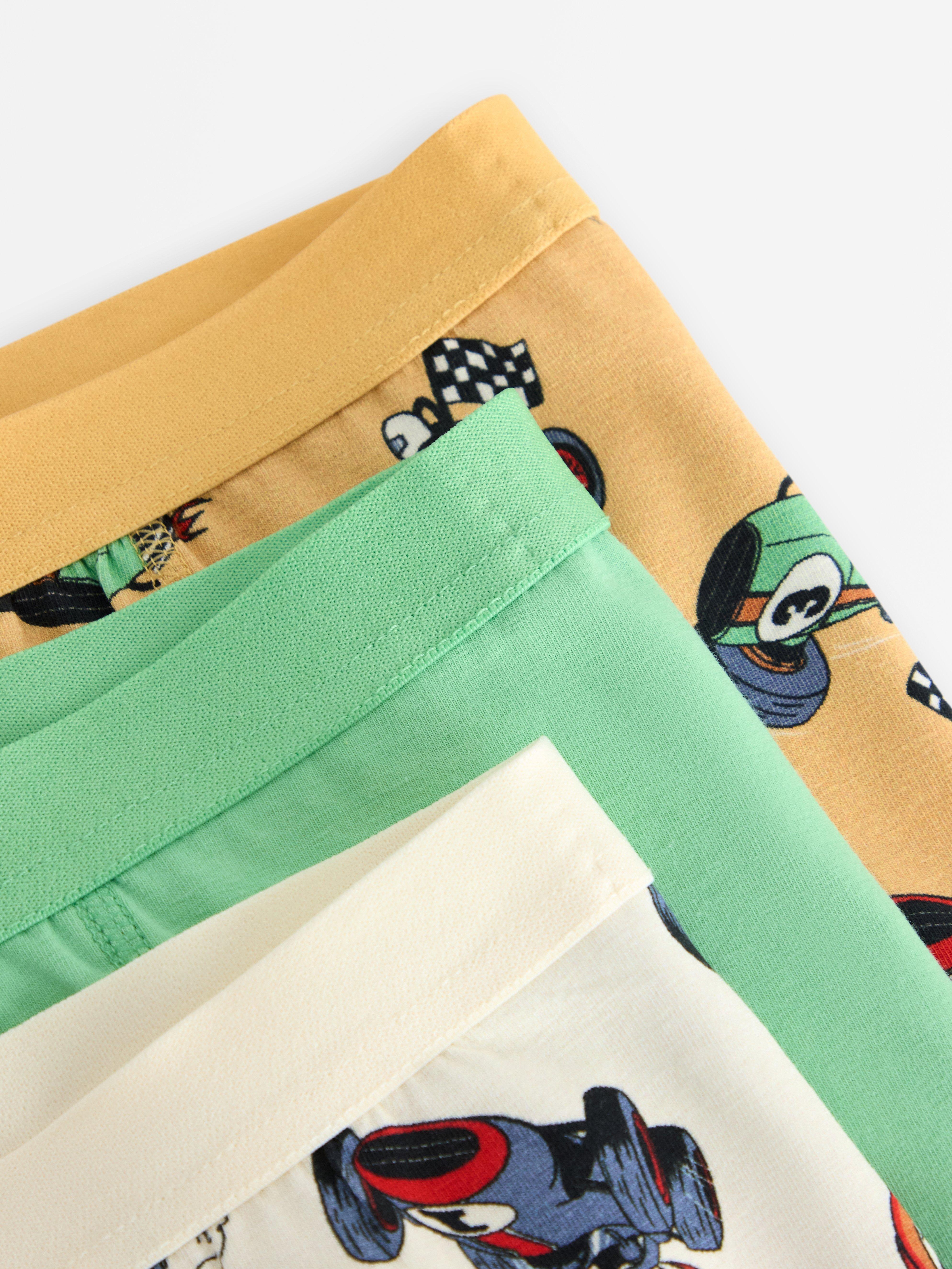 Confezione da 3 boxer color giallo polvere chiaro