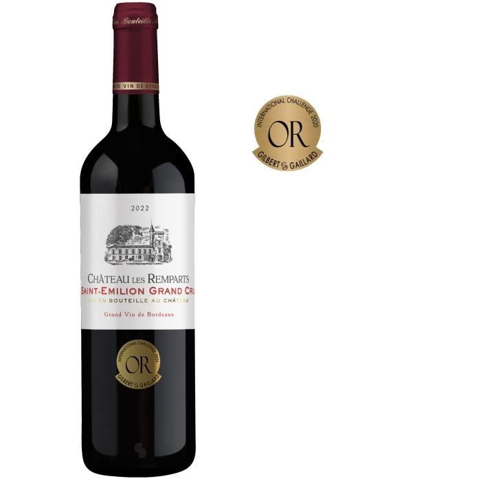 Château Les Remparts 2022 Saint-Emilion Grand Cru - Vino Tinto Burdeos