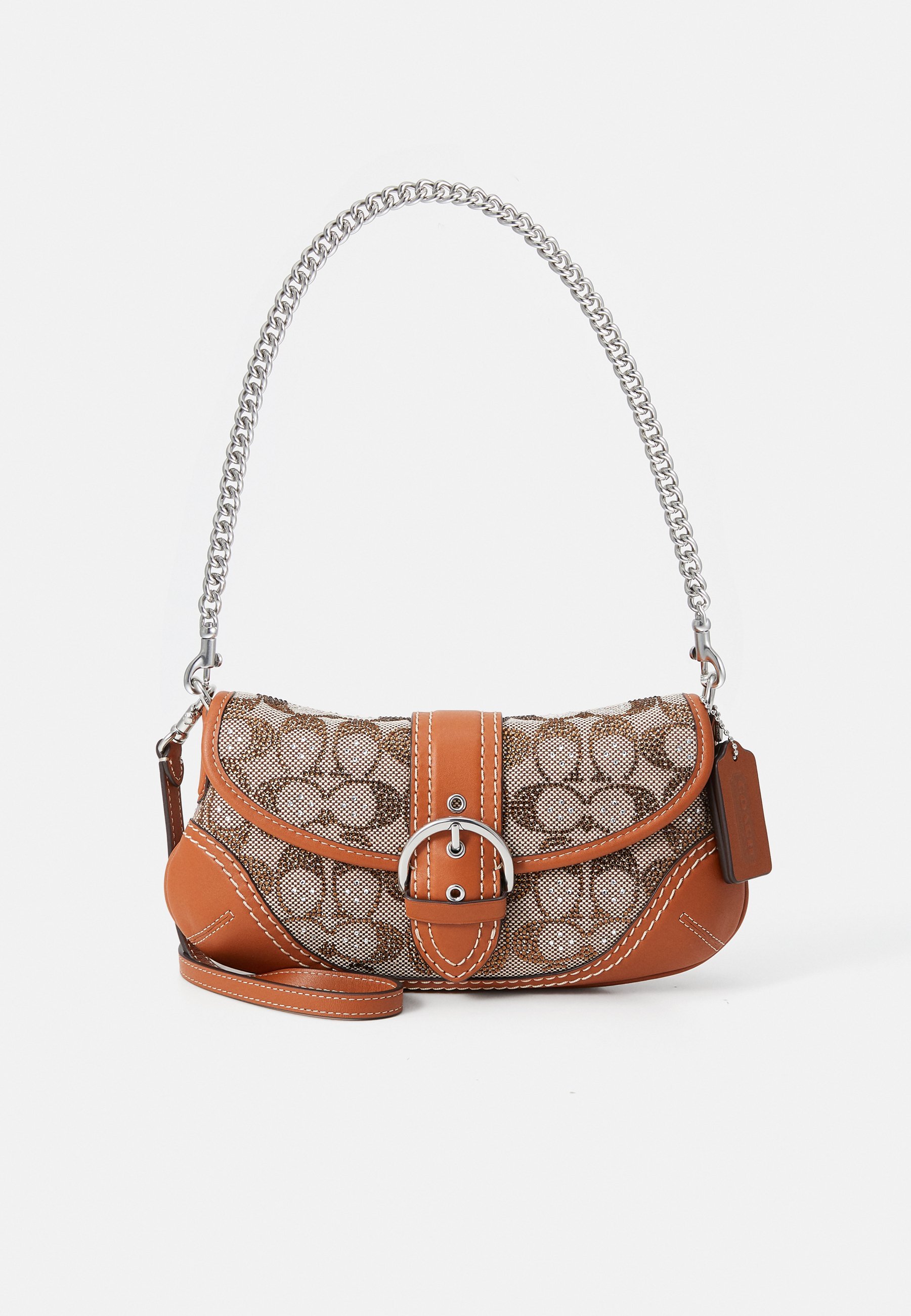 COACH CRYSTAL SIGNATURE SOHO TASCHE - Handtasche - bernsteinfarben