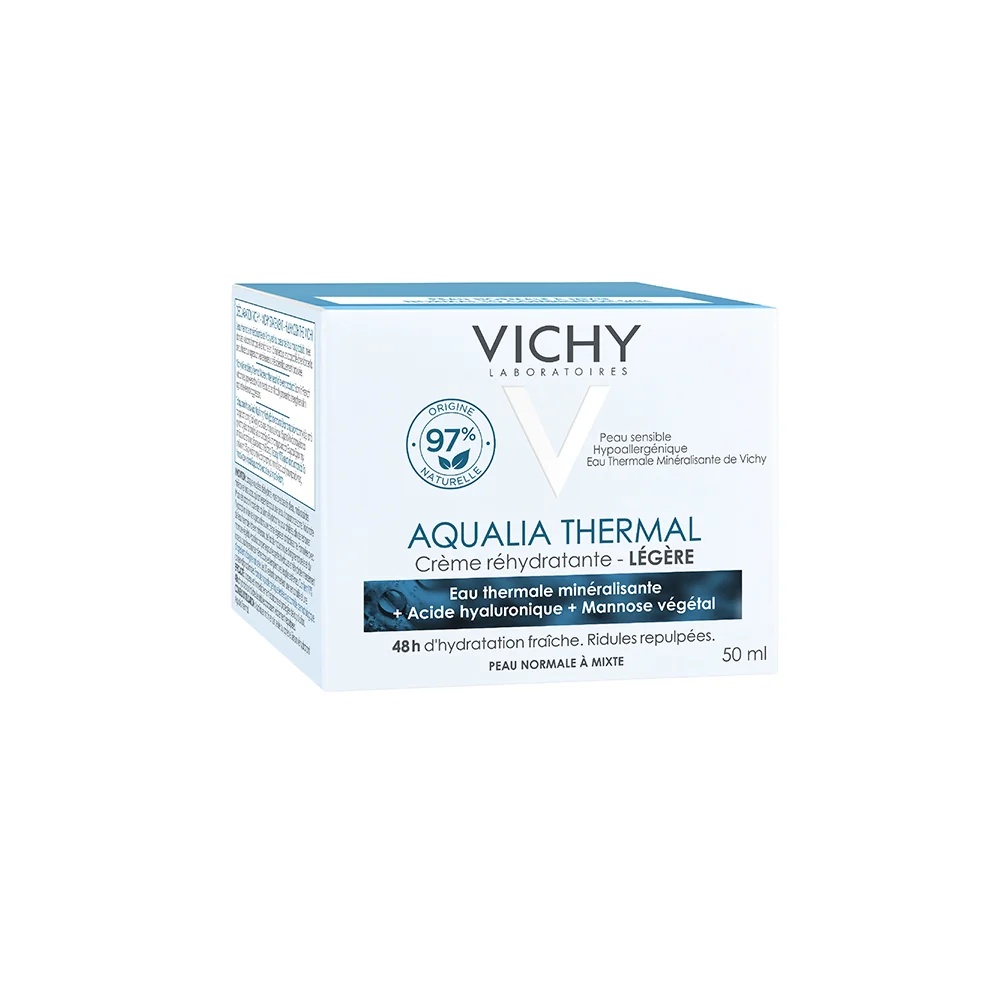 VICHY Vichy Aqualia Thermale lichte hydraterende gezichtscrème 50 ml met hyaluronzuur