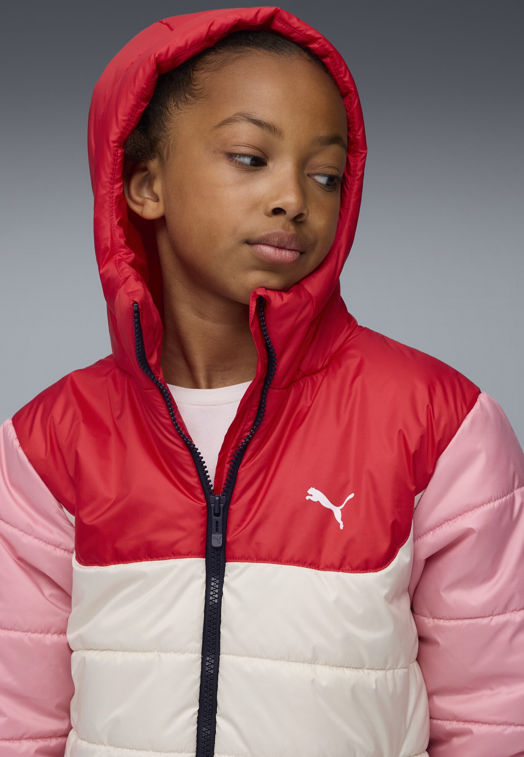 Puma HOODED PADDED - Zimní bunda - black