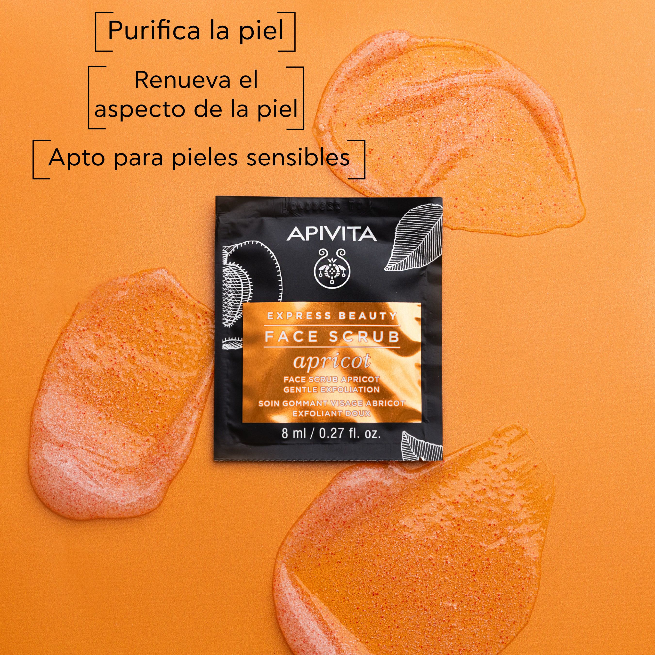 Jemný marhuľový peeling na tvár Peelingy na tvár z lekárne